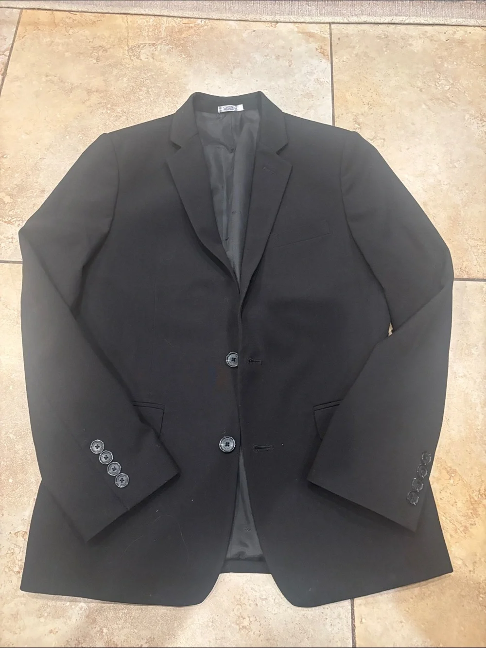Calvin Klein kids Black Single-Breasted Blazer size 14